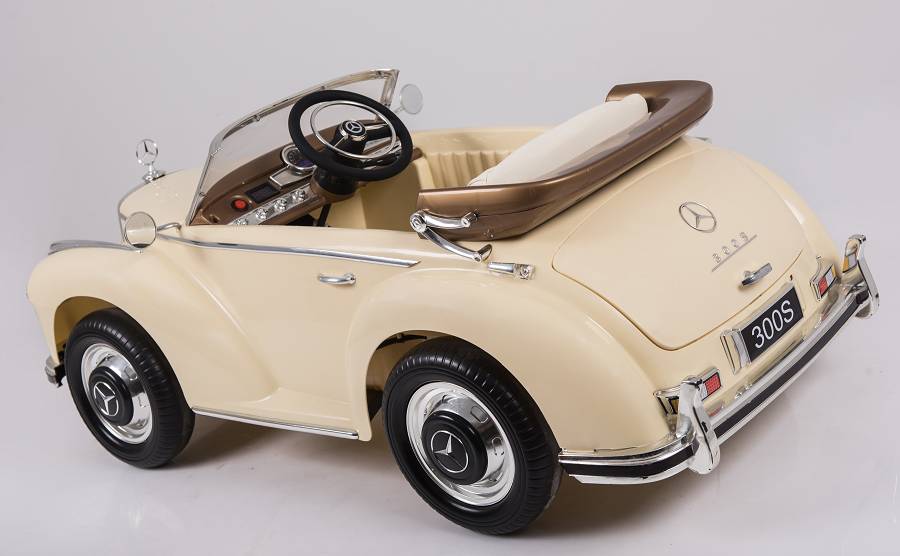 Elektro Kinderfahrzeug – Kinderauto Mercedes 300S - Oldtimer