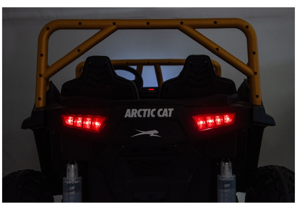 Großes Kinder Elektroauto Buggy Arctic CAT WILDCAT XX 2-Sitzer, Elektrofahrzeug mit 4x200 Watt