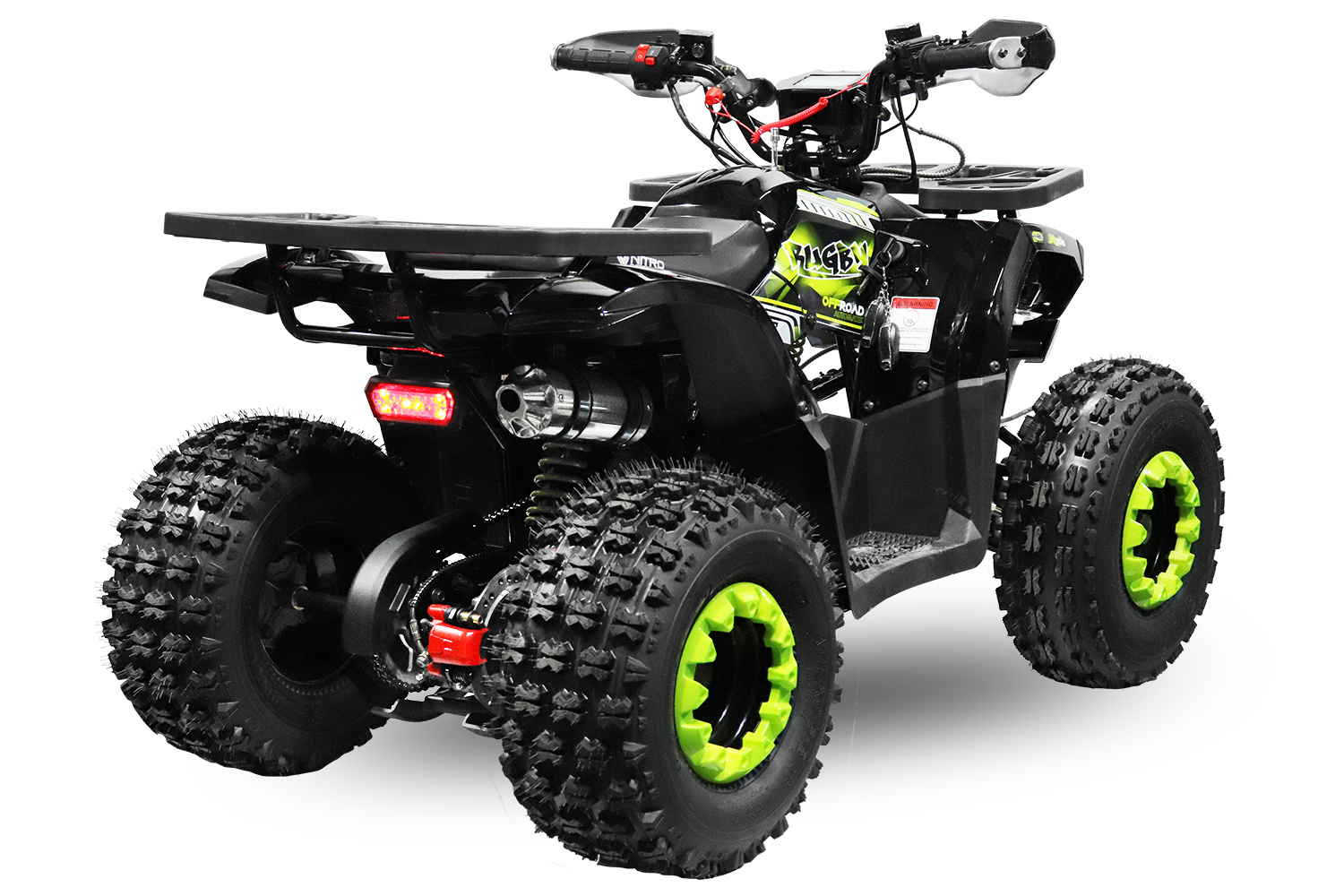 NITRO MOTORS 150cc midi Kinder Quad Rugby RS8-A Platin, 8 Zoll Benzinquad