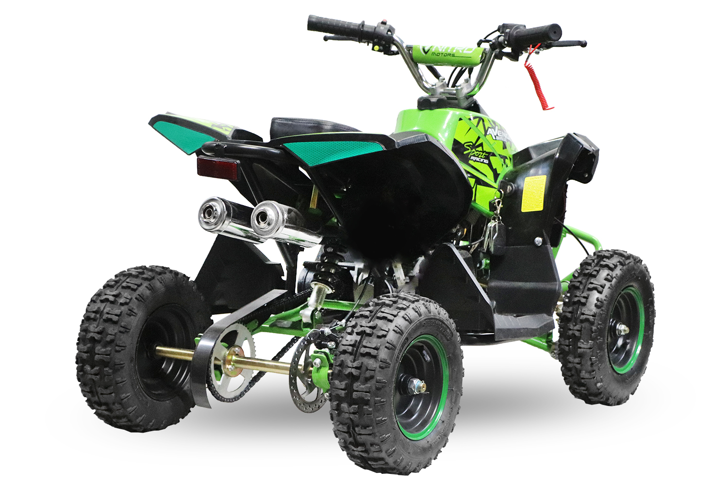 Nitro Motors 49cc Avenger Basic 6 Zoll Atv Mini Kinder-Quad, Benzinquad, Miniquad