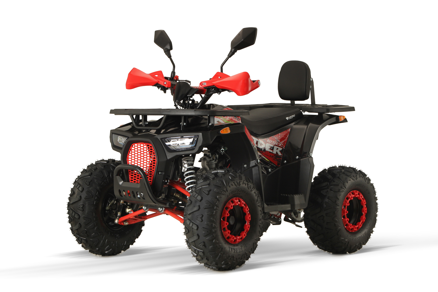 NITRO MOTORS 125cc midi Kinder Quad Dustrider RS8-A Sport, Miniquad 8 Zoll, Sport Kinderquad, Pocketquad - Fun-Sport Fahrzeug für Kinder