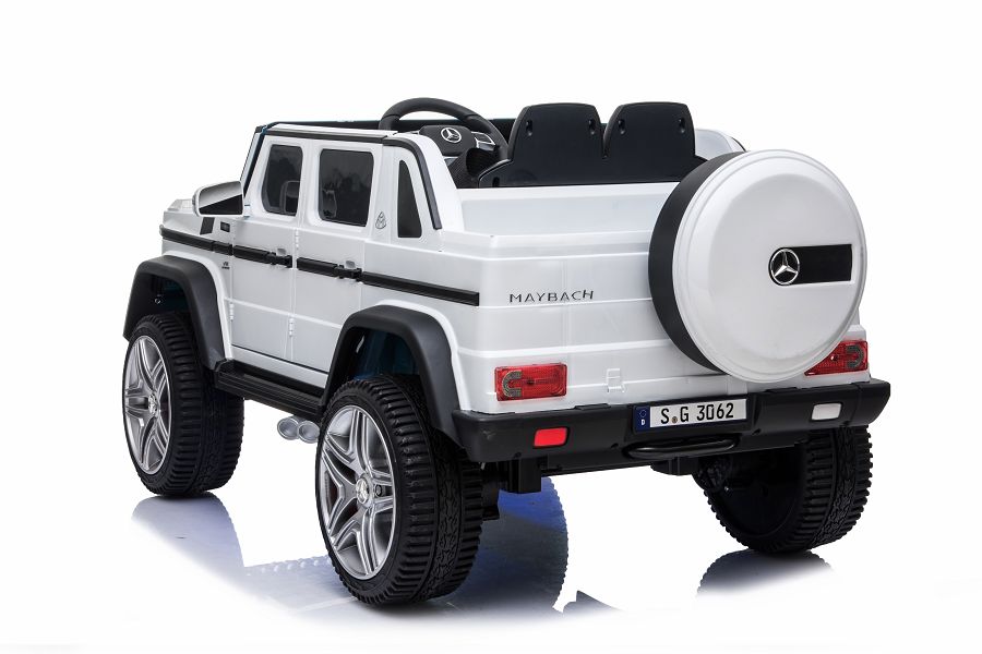 XXL Elektro Kinderfahrzeug – Elektro Auto Mercedes Maybach G650 – Lizenziert, 10 km/h, 2 Sitzer, 4 Motoren