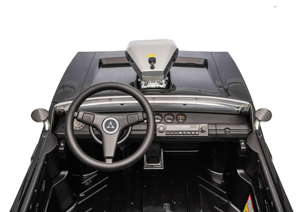 Elektro Kinderauto Dodge Charger R/T DLS-K12, Elektrofahrzeug für Kinder als 2-Sitzer 8 km/h, Kinderfahrzeug mit 2x200 Watt