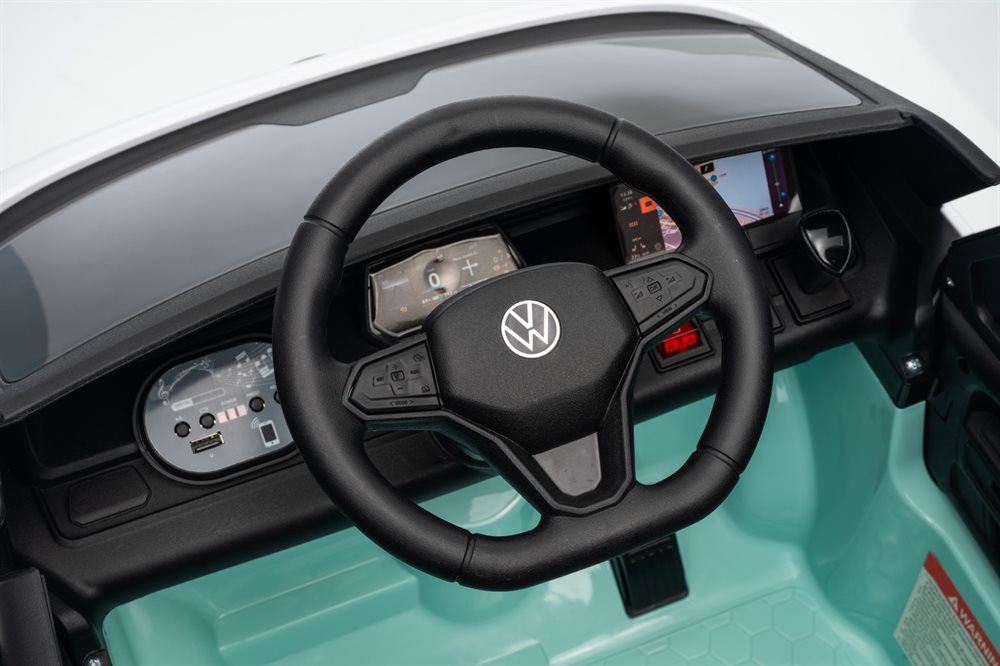Kinder Elektroauto Volkswagen ID Buzz, Lithiumakku und 2x65 Watt