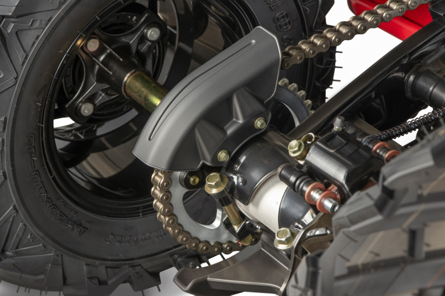 NITRO MOTORS 250cc maxi Benzinquad maxi Quad Celavi RS10, Quad 4-Gang Manuell Platin Alu-Felge