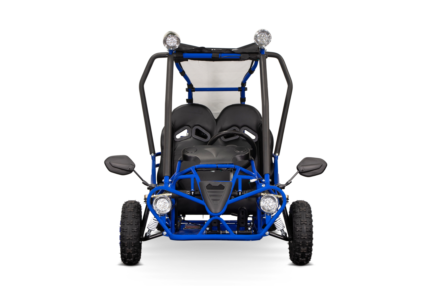 NITRO MOTORS Gokart 90cc, midi Kinder-Buggy Hunt 6 - 2 Sitzer Strandbuggy, Automatik Benzinbuggy