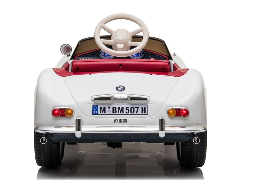 Kinderauto Oltimer, BMW Retro, Elektrofahrzeug für Kinder