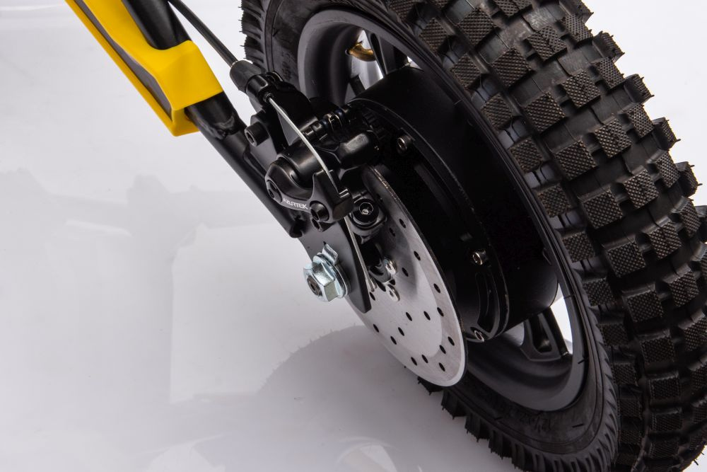 Kinder Dirtbike A9901, Kindermotorcross mit 350 Watt, Elektro-Motorcross bis 15 km/h, Kindermotorrad mit Radnabenmotor