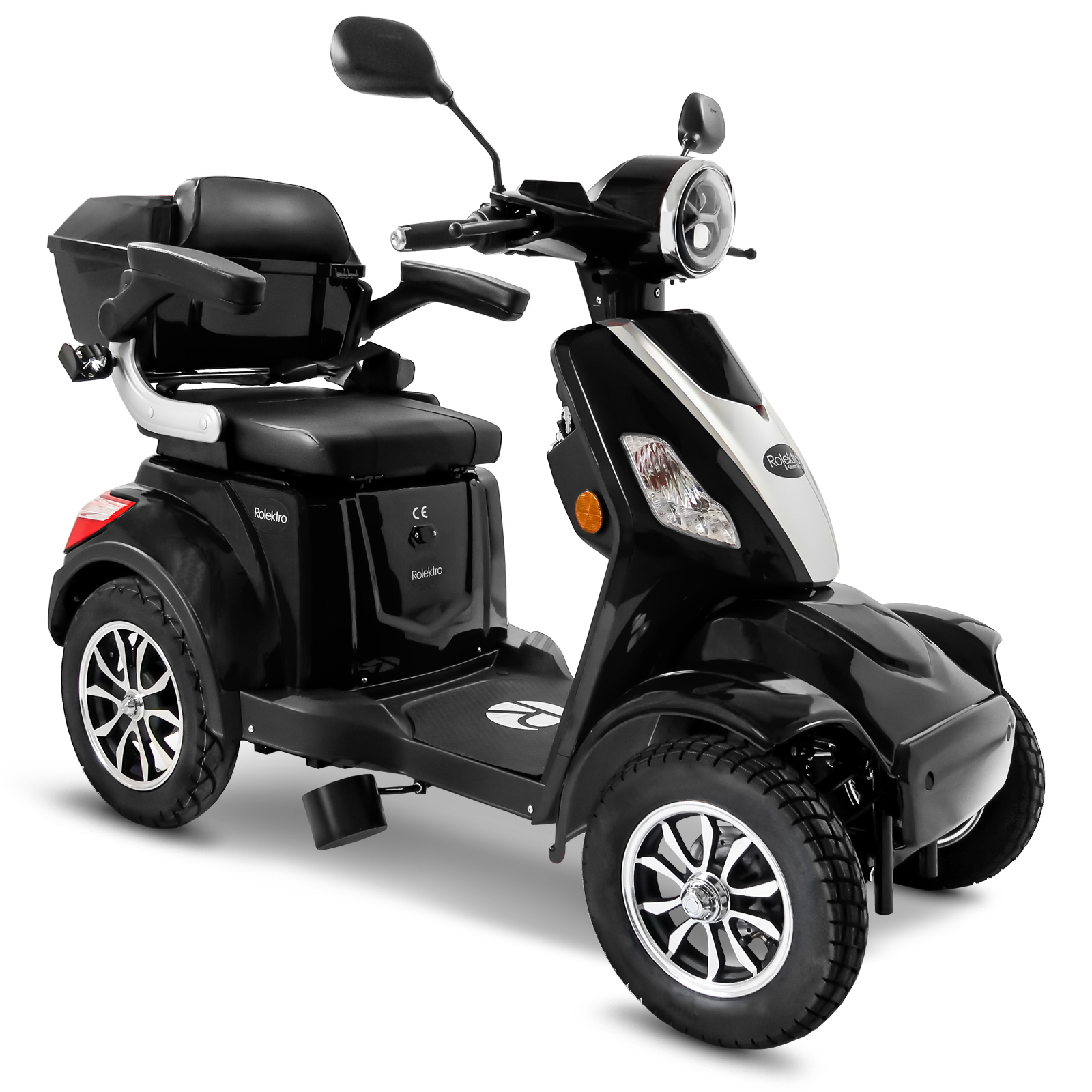 Rolektro E-Quad 25 V.3 Lithium Akku herausnehmbar - 4 Rad Seniorenmobil
