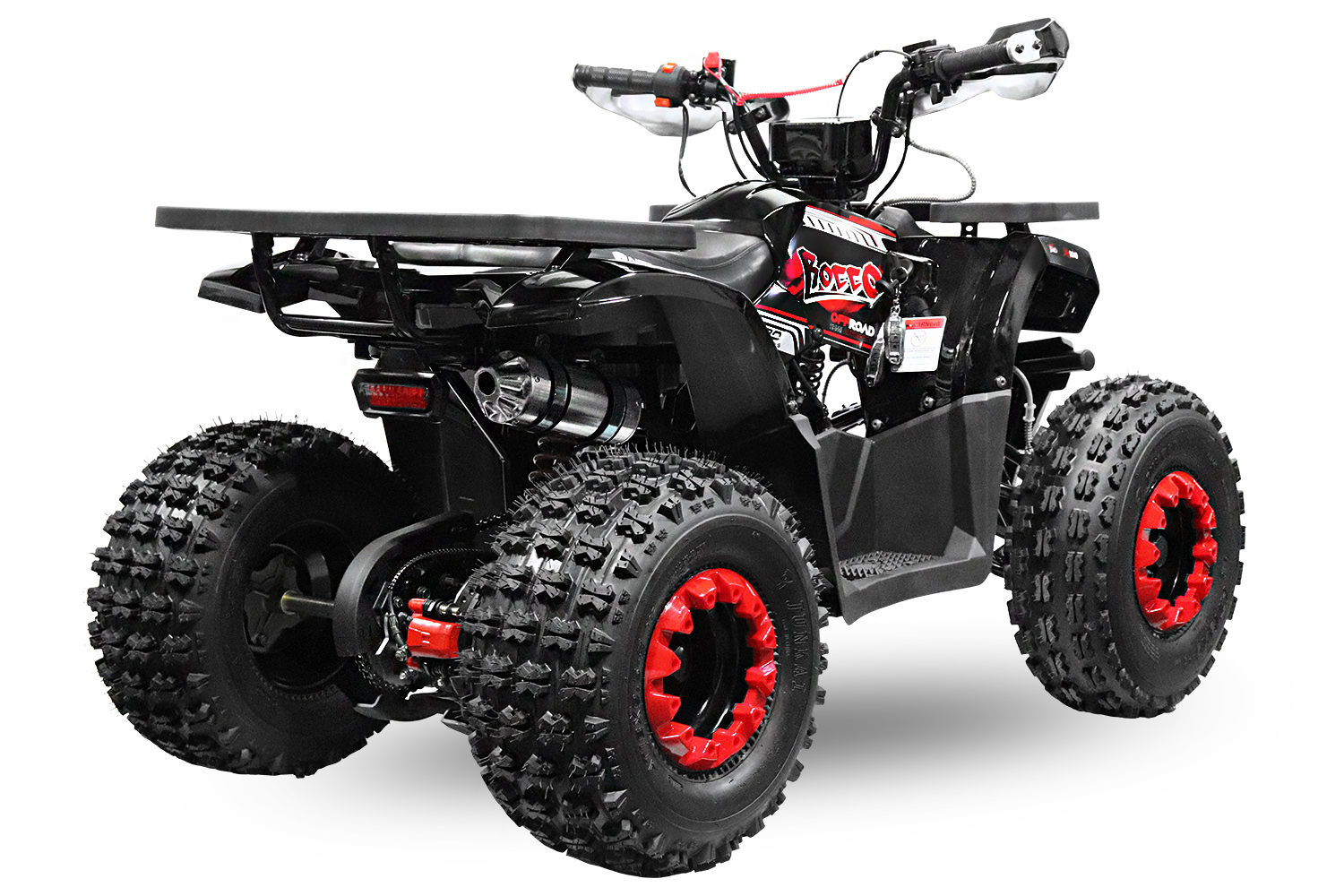 NITRO MOTORS 150cc midi Kinder Quad Rocco RS8-3G Platin, Miniquad Atv Kinderquad Pocketquad
