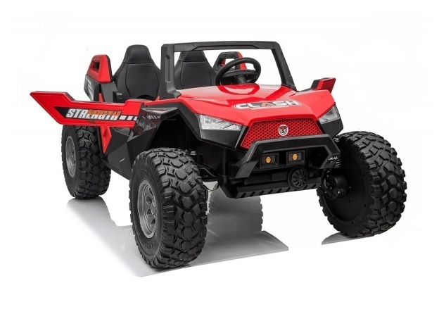 Elektro Kinderauto 2 x 300 Watt - 16 km/h Power Buggy Allrad für 2 Kinder - 2 Sitzer Elektrobuggy, Kinderbuggy