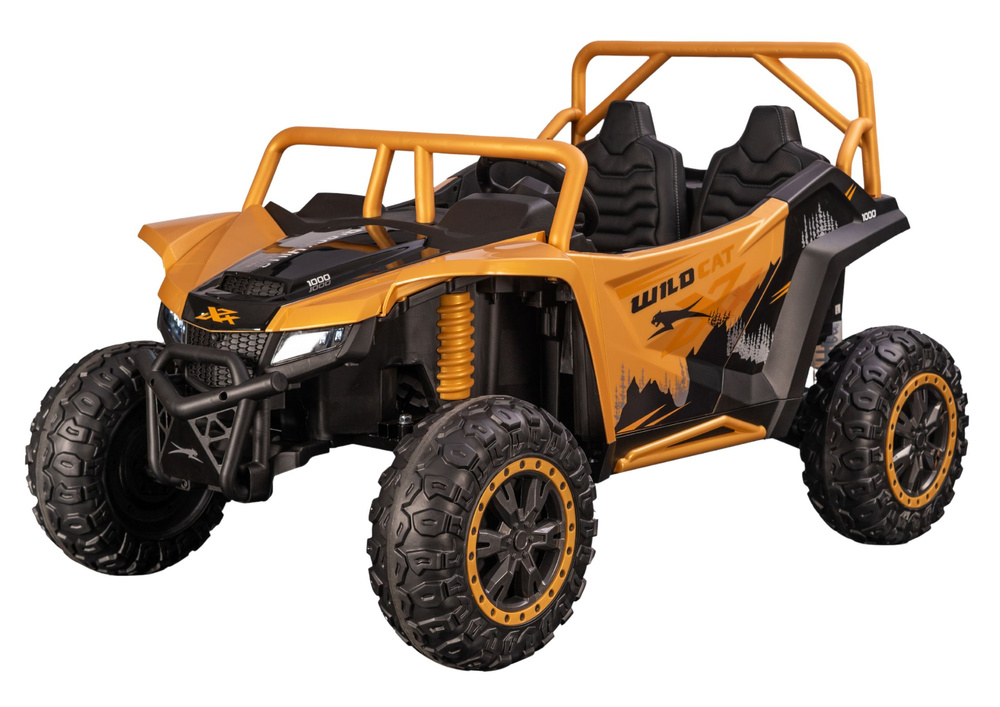 Großes Kinder Elektroauto Buggy Arctic CAT WILDCAT XX 2-Sitzer, Elektrofahrzeug mit 4x200 Watt
