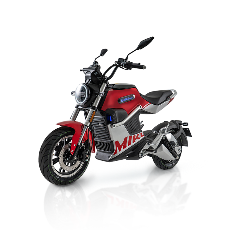 E-Motorrad Miku Super, Elektro-Motorrad bis 80 km/h, 3000 Watt, Lithium 72V