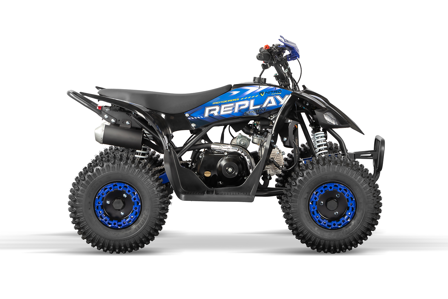 NITRO MOTORS 125cc midi Kinder Quad Replay GS S7 Automatik Sport, Kinderquad 7 Zoll