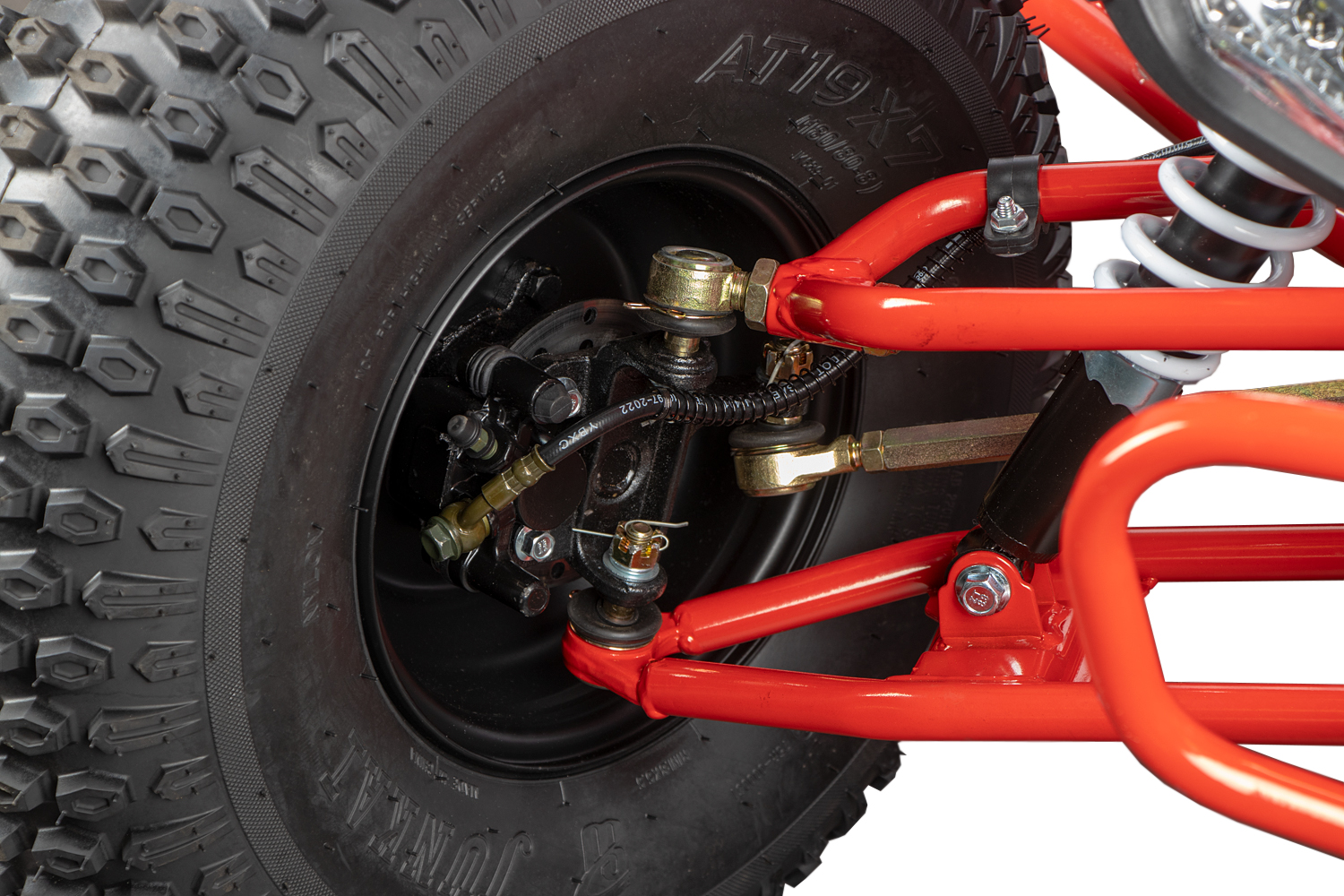 NITRO MOTORS 1500W Elektroquad für Kinder, 60V Eco midi Kinder Quad Speedy Sport 8 Zoll, Wellenantrieb