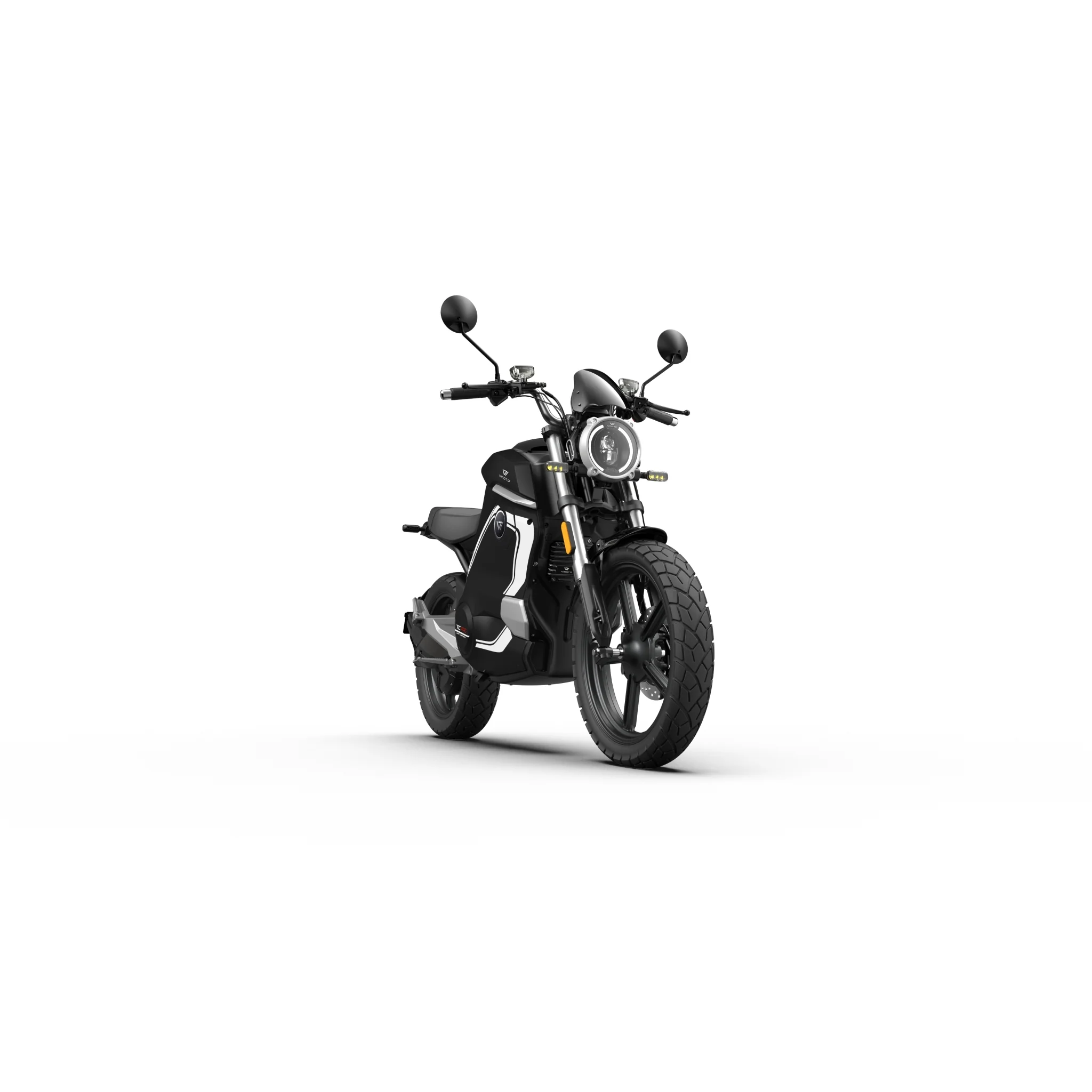 Elektromotorrad VMOTO Wanderer Pro, E-Motorrad 4100 Watt, 80 km/h mit Straßenzulassung, 2 Lithiumakku