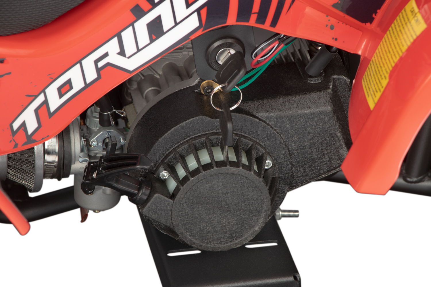 NITRO MOTORS Miniquad 49cc Torino, Kinderquad Snowy-Profile L Sport 6 Zoll, Benzinquad