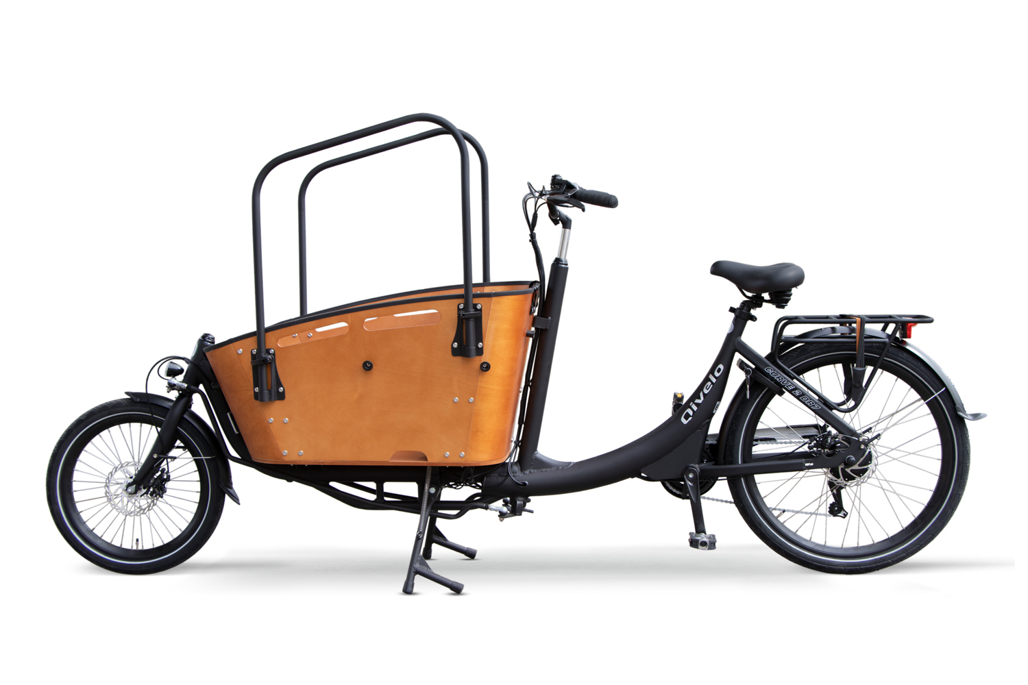 Elektrofahrrad Qivelo Curve 2 7SP 250W Pedelec E-Bike Lastenfahrrad 26 Zoll, Transportfahrrad, Kastenfahrrad