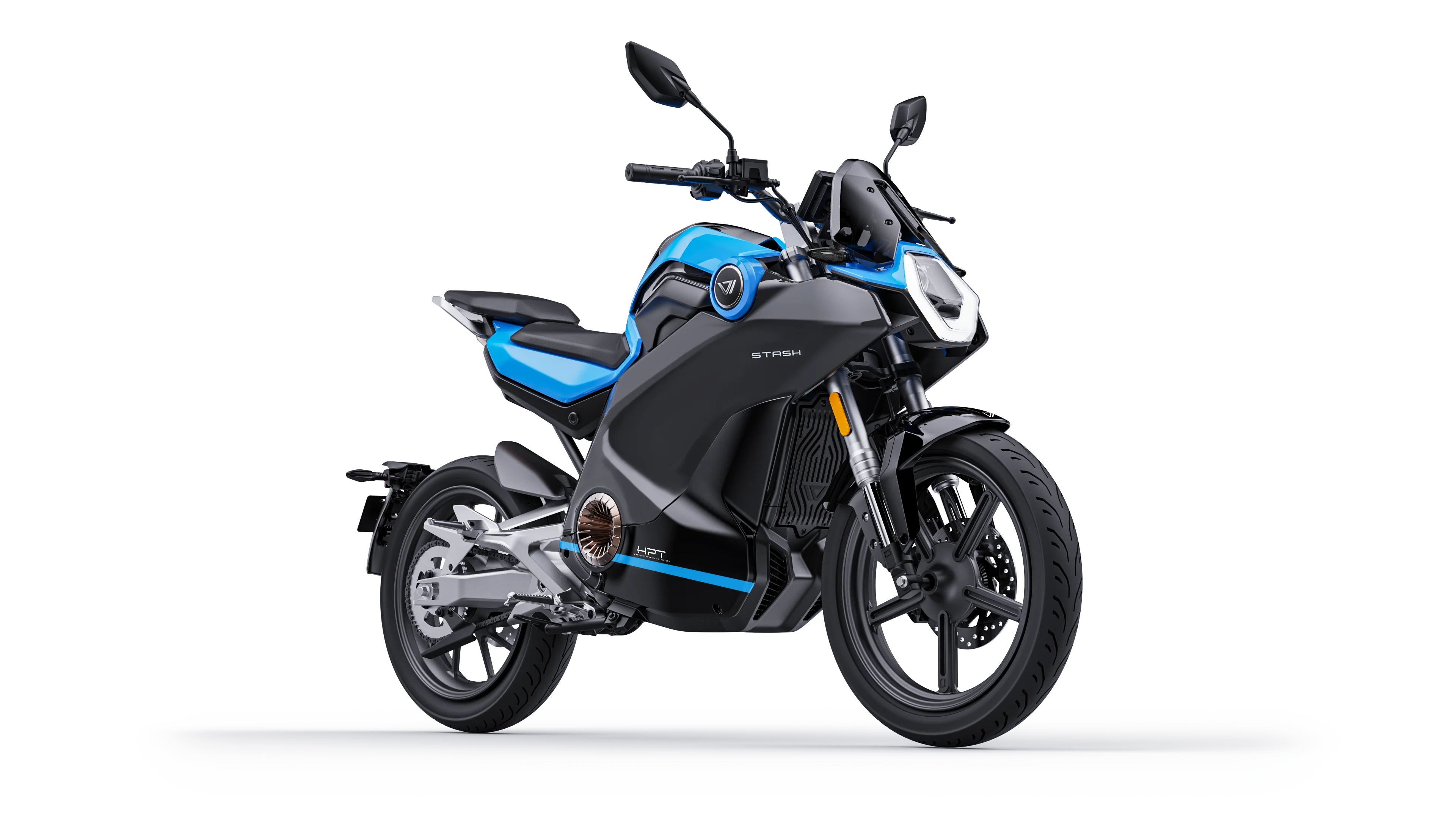 Elektro Motorrad VMOTO STASH 120 km/h, Elektroroller 9000 Watt, E-Motorrad ABS