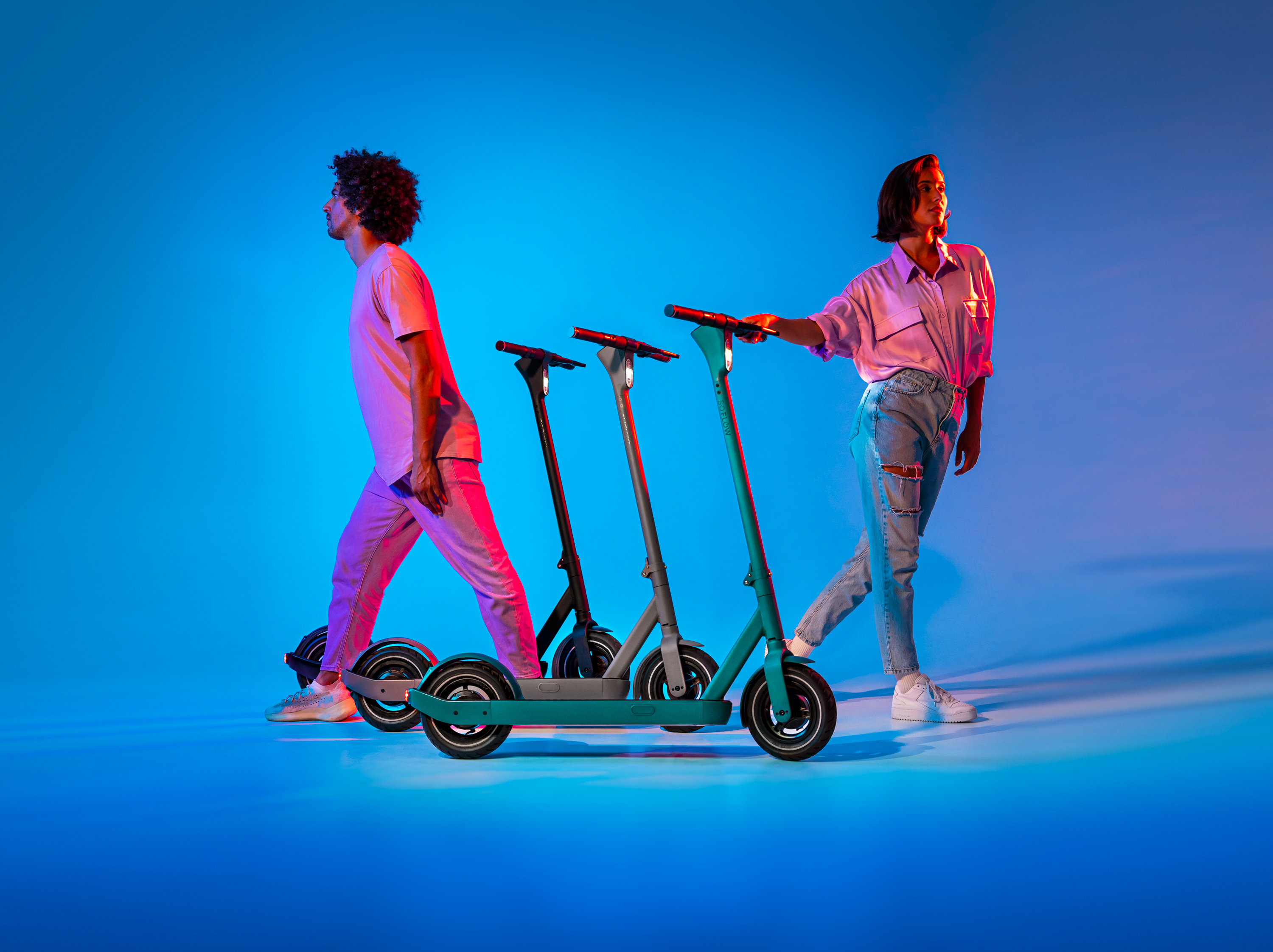 Elektro-Scooter SOFLOW SO One PRO, Kickscooter mit Straßenzulassung