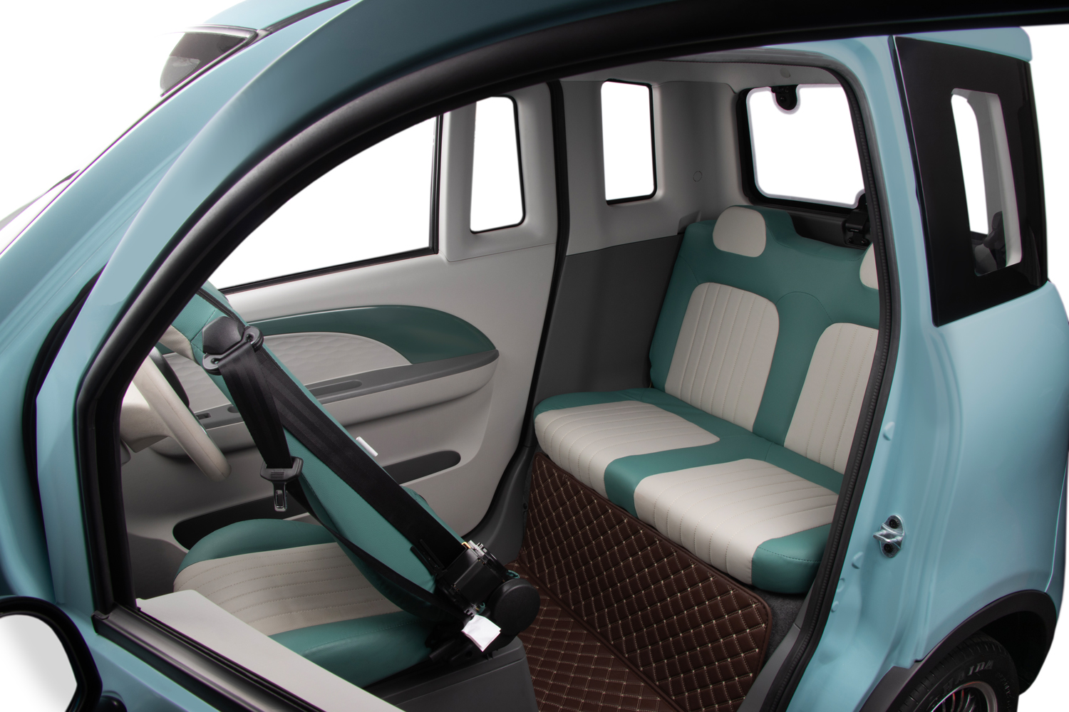 EEC Elektroauto Geco Cloud 3000 Watt inkl. 60V 80Ah - Seniorenfahrzeug, Elektrofahrzeug bis 45 km/h, Elektro-Seniorenauto