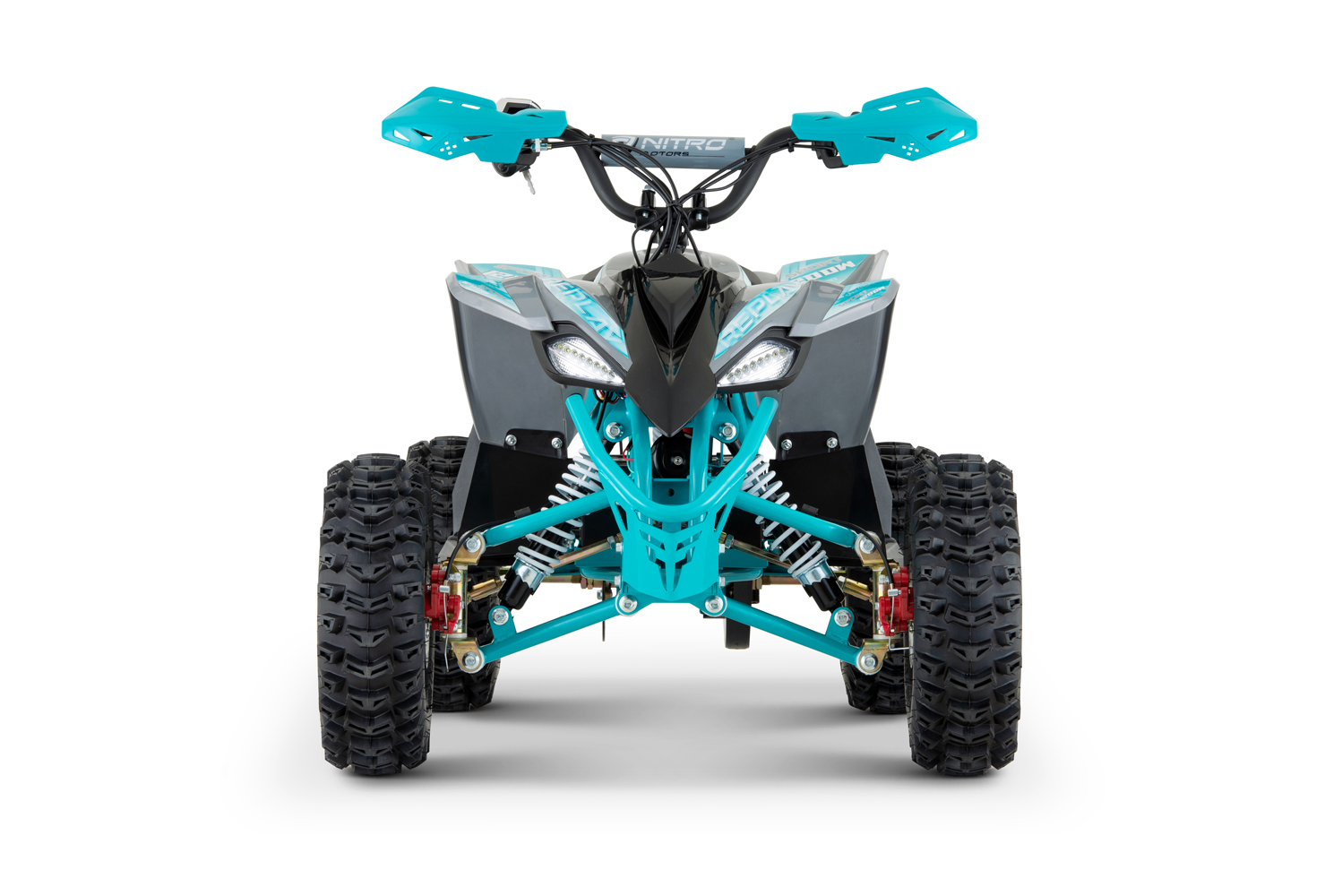 NITRO MOTORS 1200W 48V Eco mini Kinder Quad Replay Snowy Tire XL Sport 6 Zoll, Elektroquad für Kinder