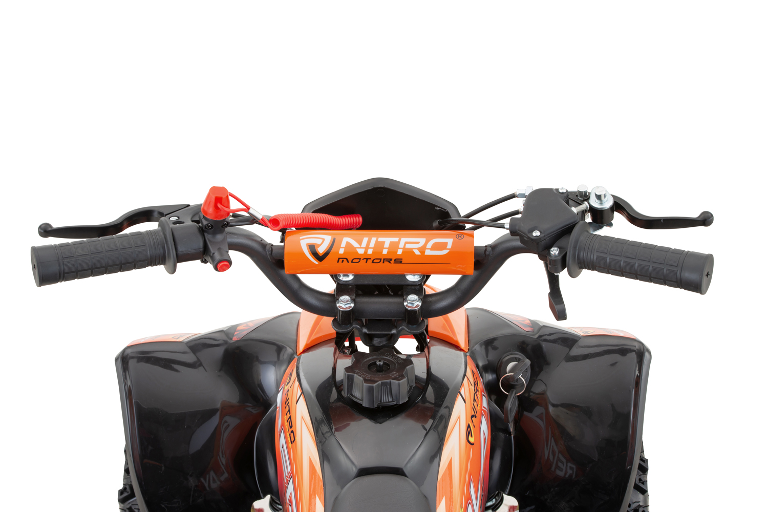 NITRO MOTORS 49cc mini Kinder Quad Replay Snowy-Profile L Sport 6 Zoll, Benzinquad Kinderquad