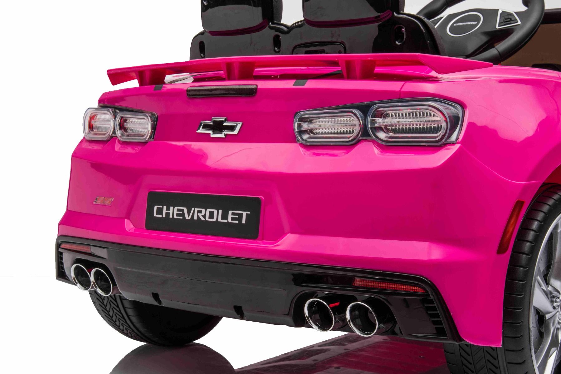 Kinder-Elektroauto Chevrolet Camaro, Elektro Kinderfahrzeug mit 2x35W, Sportwagen für Kinder