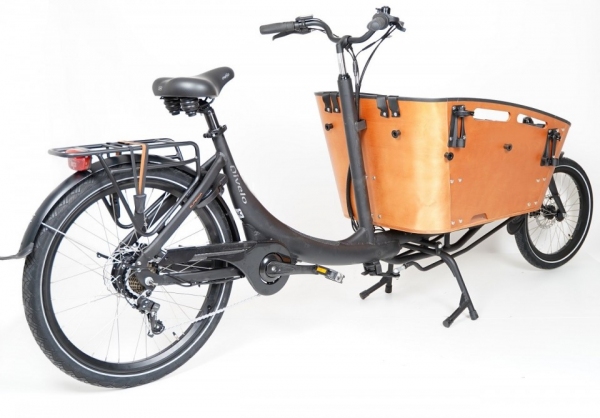 Elektrofahrrad Qivelo Curve 2 7SP 250W Pedelec E-Bike Lastenfahrrad 26 Zoll, Transportfahrrad, Kastenfahrrad