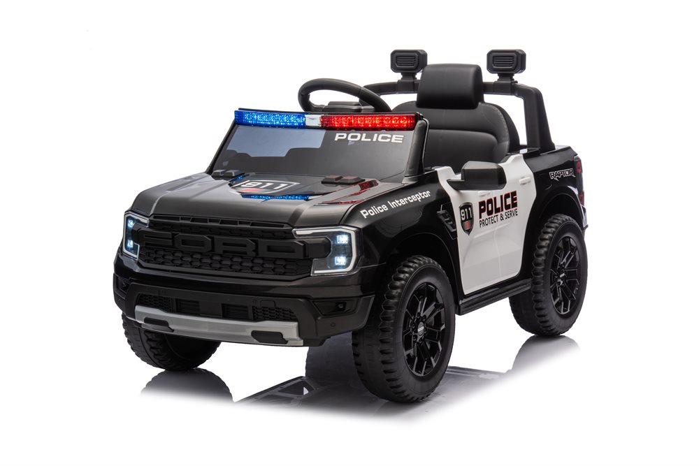 Polizei Elektrofahrzeug, Elektro-Kinderfahrzeug, Kinder-Polizeiauto, Ford Ranger Wildtrack 707