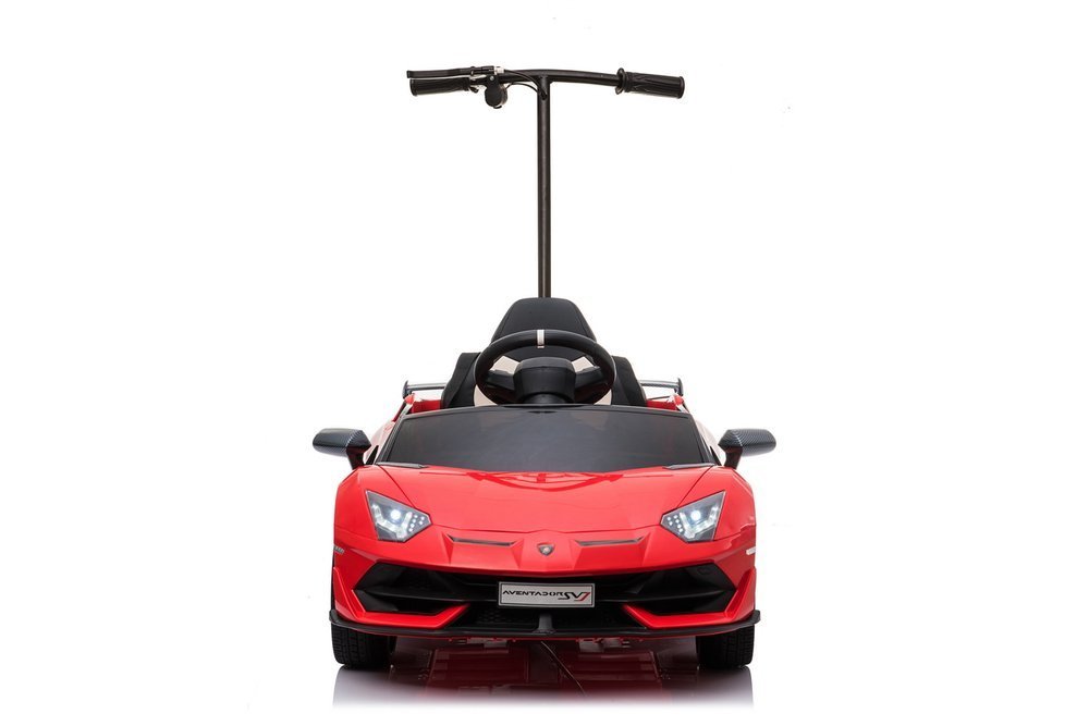 Elektro Kinderauto Lamborghini Aventador SX2018 mit Schiebestange und Stehplatz, 2x45Watt