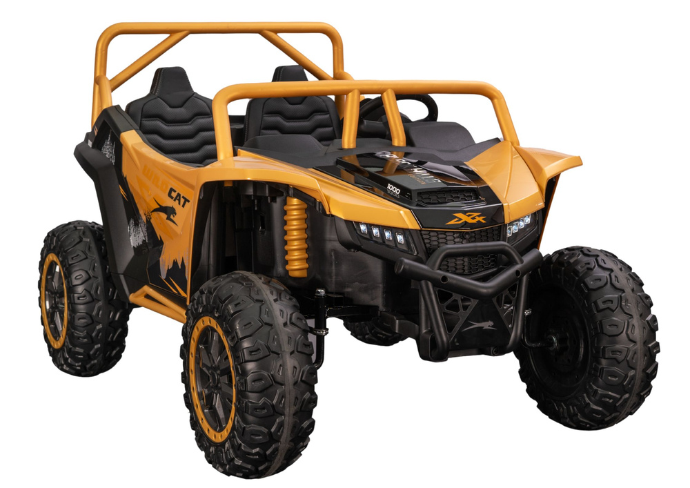 Großes Kinder Elektroauto Buggy Arctic CAT WILDCAT XX 2-Sitzer, Elektrofahrzeug mit 4x200 Watt