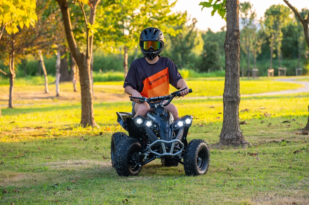 ATV Mini-Quad für Kinder Elektroquad Azeno Warrior 1000 Watt 6 Zoll, Kinderquad