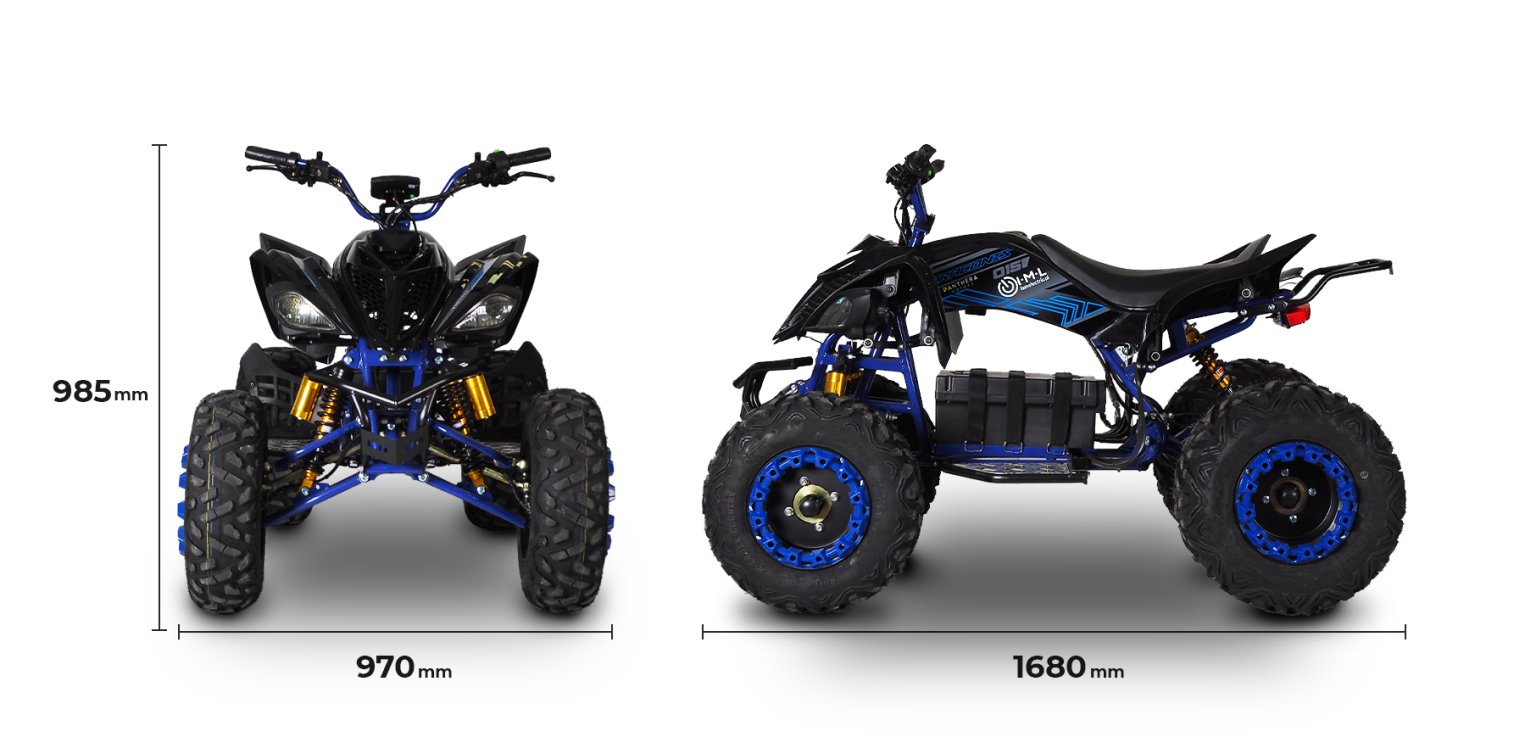 Elektro Kinderquad - Elektro-Quad HP 5E 1500 Watt, Elektroquad, Kinder-Quad 40 km/h