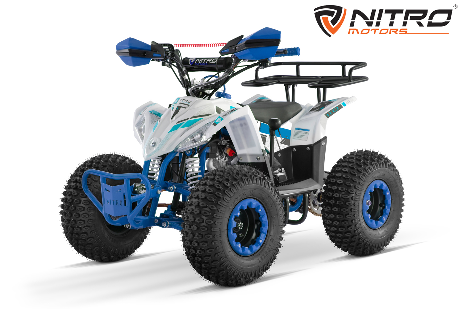 NITRO MOTORS 110cc Midi Kinder Replay URX RG7-A Benzinquad 7 Zoll bis 50 km/h