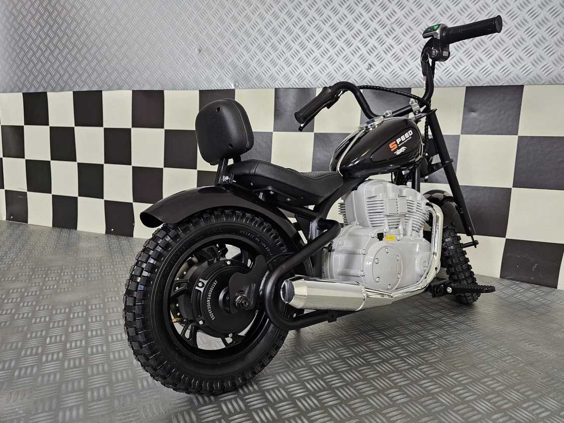Elektrisches Kindermotorrad Chopper 24 Volt, 8 km/h, Elektromotorrad mit 200 Watt, Kids Chopper