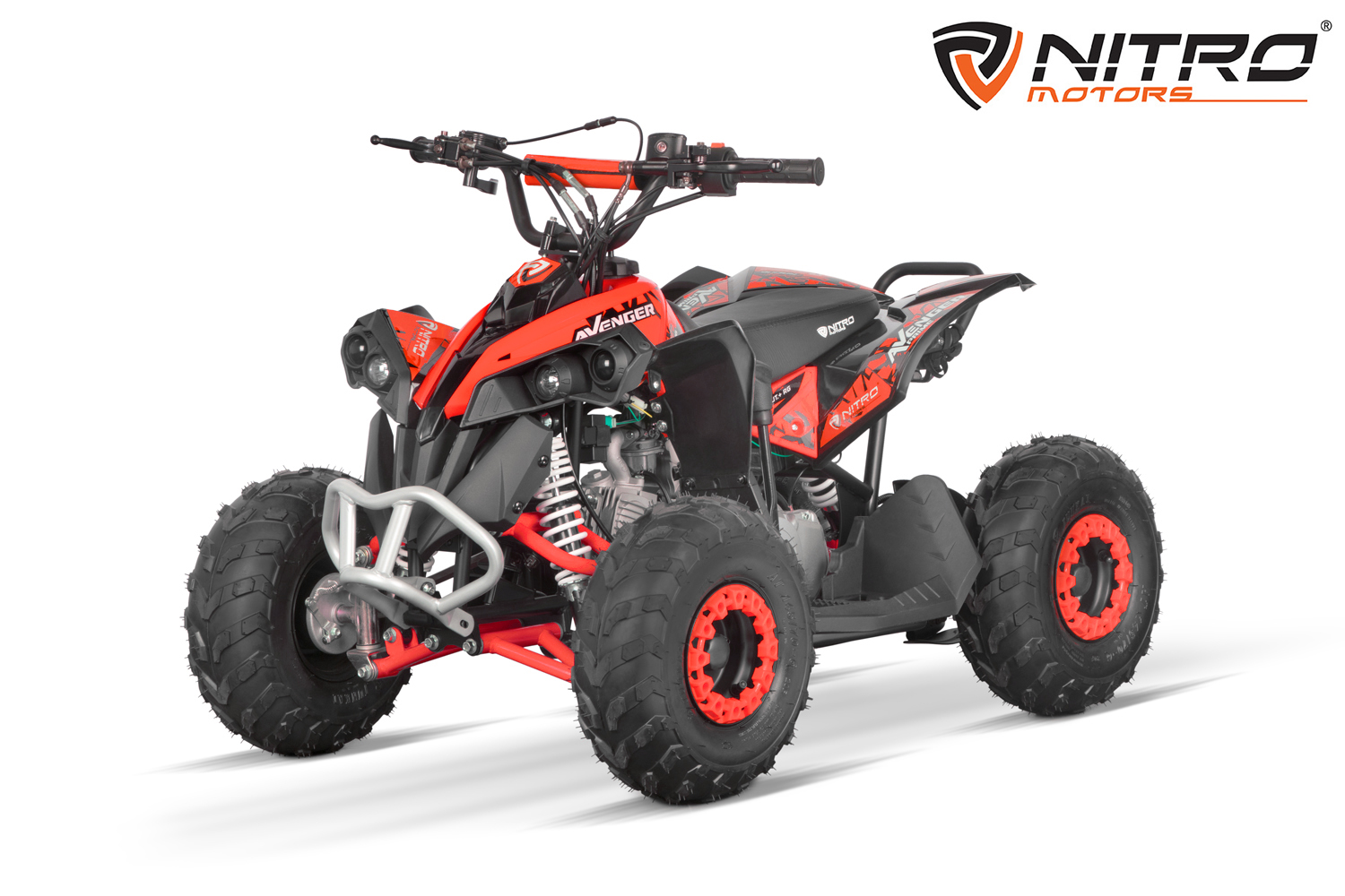 NITRO MOTORS 125cc midi Kinder Quad Avenger RG6-A PRM, Atv Kinderquad mit 6 Zoll