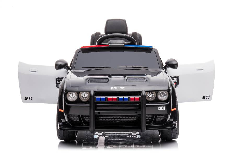 Elektro Kinderauto Polizei Dodge Challenger Polizeiauto, Elektro-Kinderfahrzeug