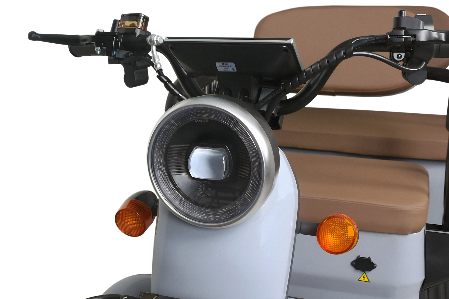 3-Rad Seniorenmobil 1800 Watt Geco AX3 R210, Elektromobil 2-Sitzer, Elektromobil 25 km/h