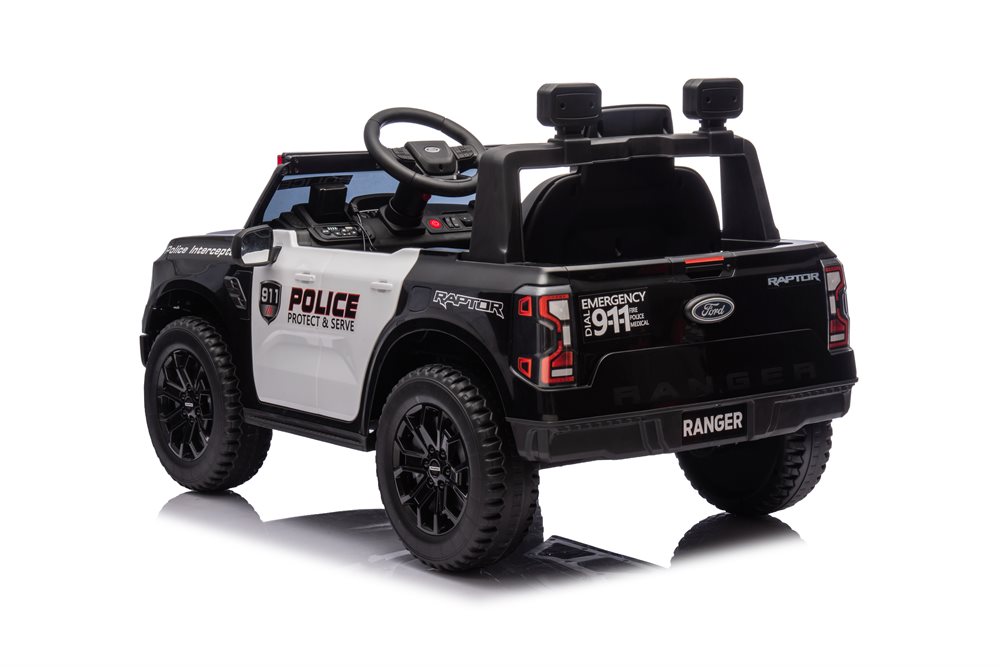 Polizei Elektrofahrzeug, Elektro-Kinderfahrzeug, Kinder-Polizeiauto, Ford Ranger Wildtrack 707