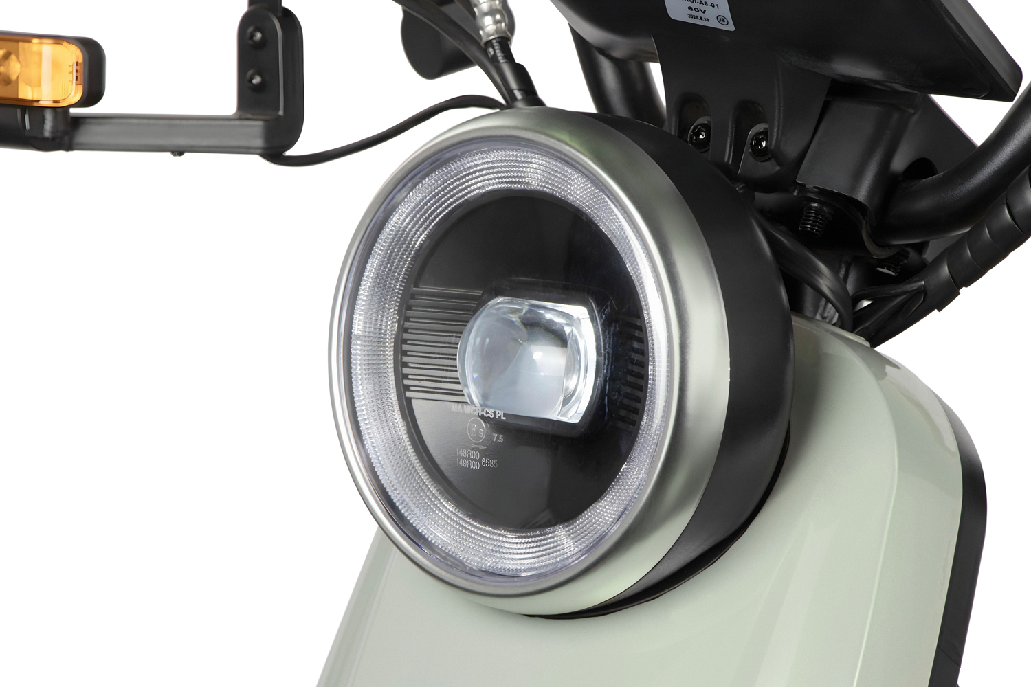 Elektromobil Geco Senio CX2 R110 1000 Watt 60V, Dreirad mit 25 km/h, Seniorenmobil als Zweisitzer, E-Dreirad