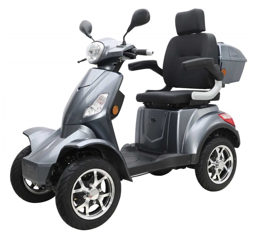 4-Rad Senioren-Roller VITA CARE 4000, vierrädriges Senioren-Quad mit 1000 Watt und 25 km/h, Elektromobil