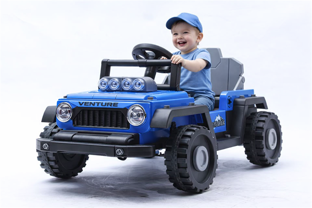 Elektrokinderfahrzeug AZENO Transformers 24V – Das 2-in-1 Kinderauto: Jeep & Rennwagen zum Selbstbauen