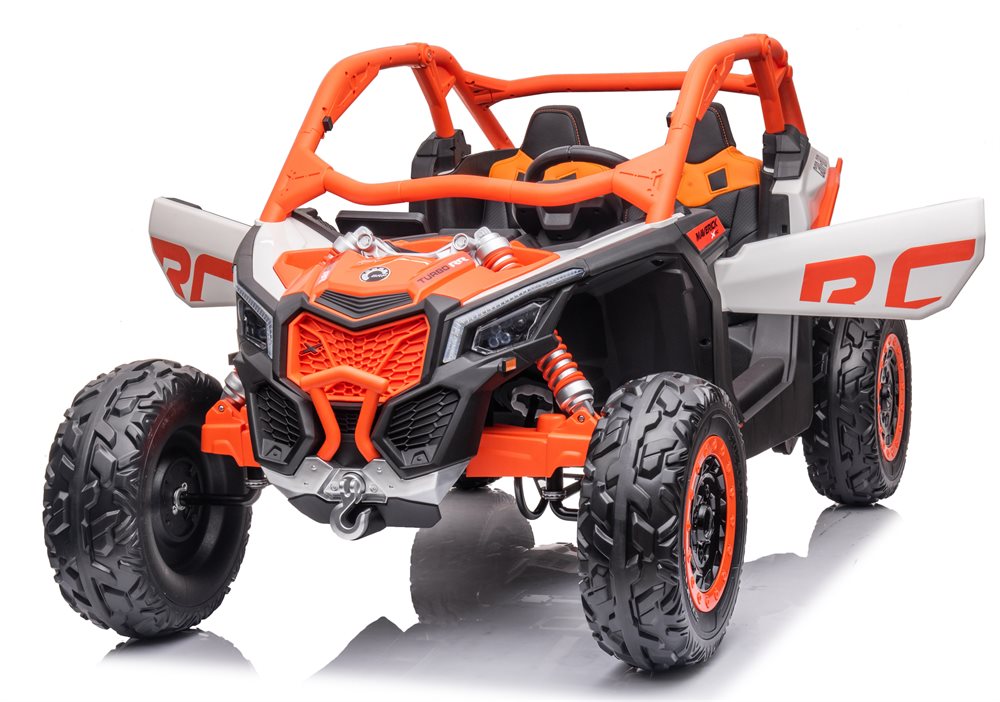 XXL Can-Am Marverick UTV, 4x200Watt - großes Elektro Kinderfahrzeug, Elektro-Buggy mit Überrollbügel