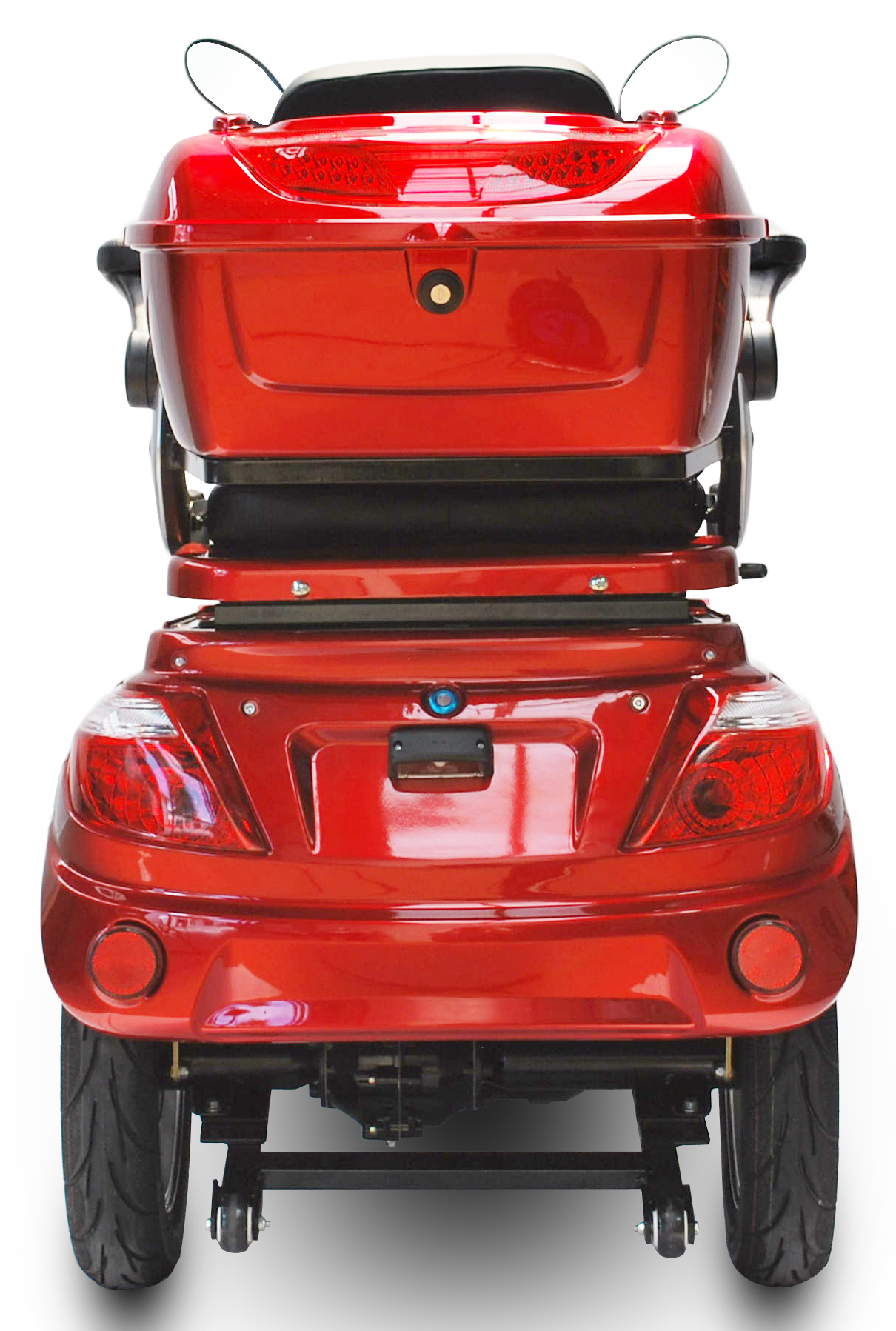 3 Rad Elektroroller DUO Doppelsitzer - Eco Engel 503 - Seniorenroller mit 2 Sitzen - 25 km/h (Blei/Lithium)