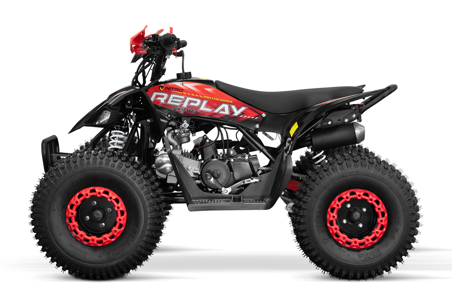 NITRO MOTORS 125cc midi Kinder Quad Replay RS-3G8 Sport, Kinderquad Benzin 8 Zoll