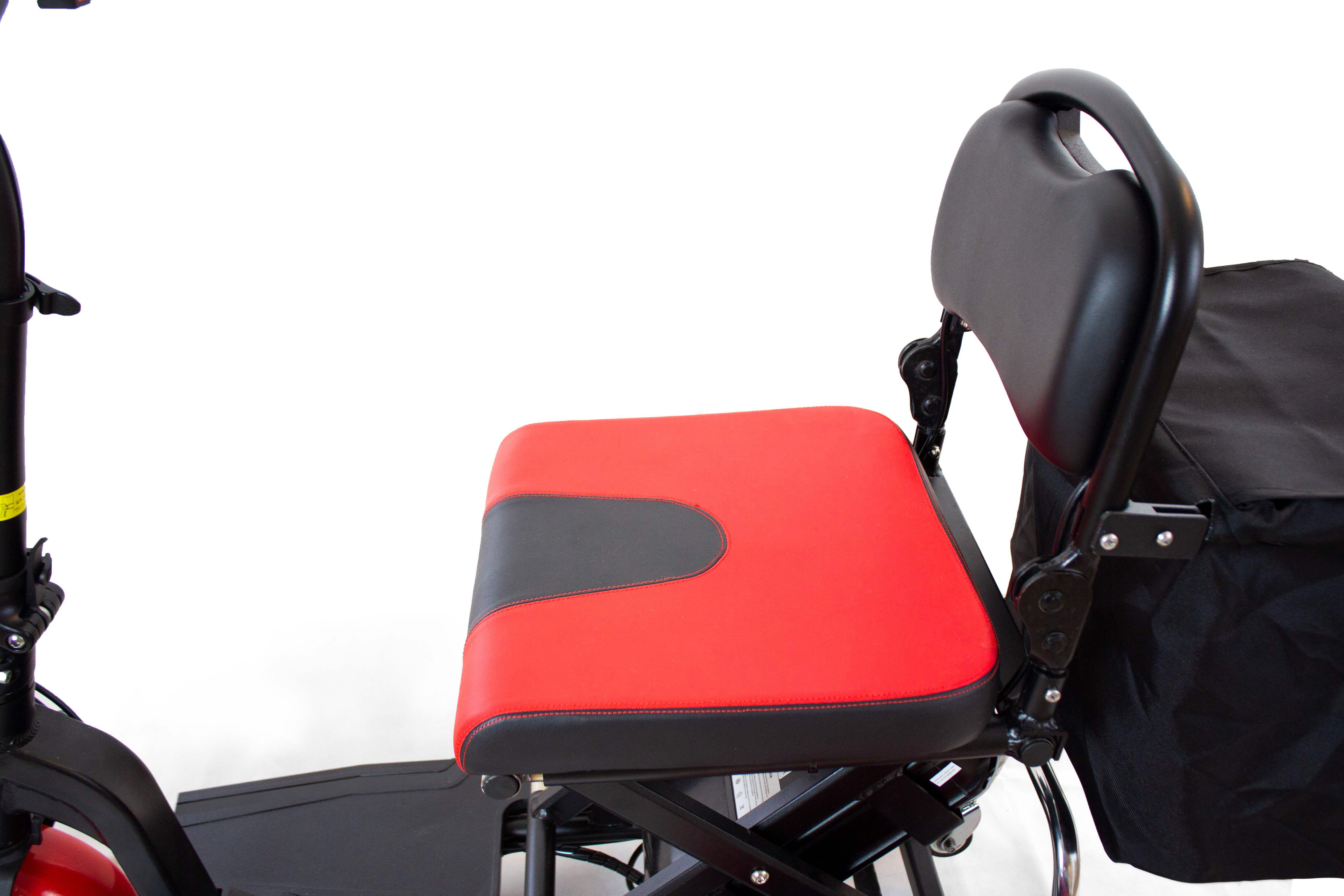 MoBot - klappbares Elektro Dreirad Seniorenmobil 48V 6 km/h - Mobilitätshilfe, 3-Rad Scooter für Senioren, Elektro-Roller für Senioren