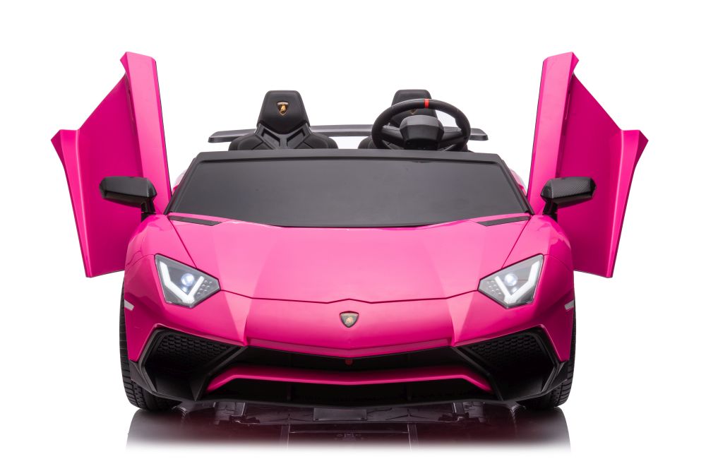 XXL Elektroauto für 2 Kinder Lamborghini A8803, 13 km/h, 200 Watt - Elektrokinderfahrzeug 2-Sitzer zum selbst Fahren