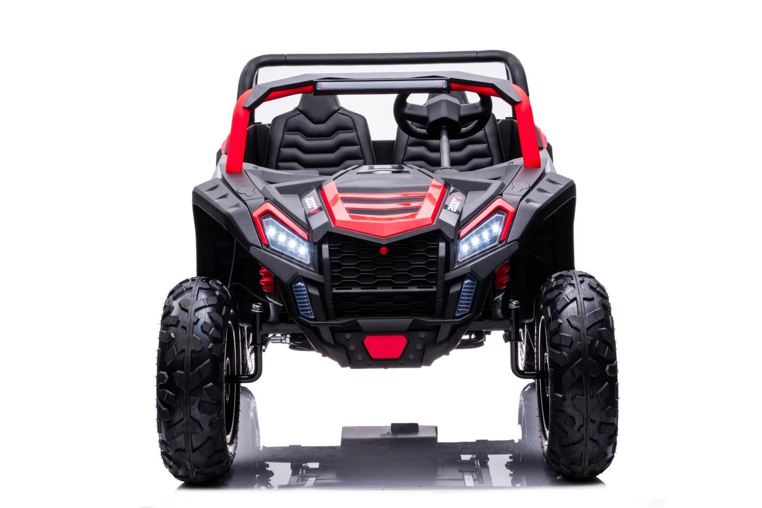 Großes Kinder Elektroauto - 15 km/h, 2-Sitzer Elektro-Buggy UTV XXL Elektrofahrzeug mit Lithiumakku und Differential Motor
