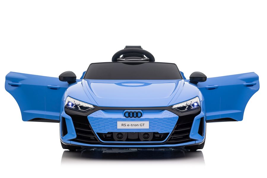 Elektro Kinderauto Audi E-Tron GT, Kinderfahrzeug mit Gaspedal zum Fahren, Elektroauto für Kinder